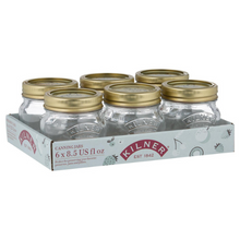 Kilner 250ml Genuine Preserve Jars - Set of 6