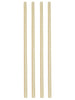 23cm Sugarcane Straws - 50 Pack