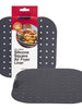 Silicone Square Airfryer Liner - Charcoal