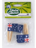 Australia Flag Pick - 20 Pack