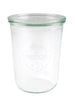 Weck Tapered Glass Jar with Lid  850ml