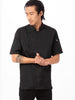 Springfield Black Men's Chef Jacket with Zipper - Small