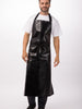 PVC Bib Apron - Black