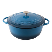 Pyrolux Pyrochef Round Chef Pan - Ocean Blue 28cm/6L