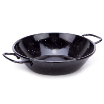 Enamelled Deep Paella Pan 160mm