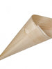 Disposable Cone 17cm Bio Wood 50 pack