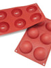 Silicone Mould Bola 6 Cups 60 x 30mm