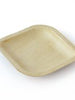 Palm Leaf Square Plate 6 Inch 10pk