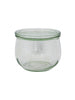 580ml Weck Tulip Glass Jar with Lid