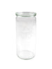 1L Weck Cylindrical Glass Jar with Lid