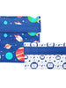 Sachi Reusable Sandwich and Snack Pockets Outer Space set of 2