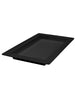 50 x 31 x 4 cm Black Rectangular Deep Platter