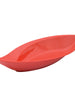 50 x 24 x 6 cm Red Leaf Bowl