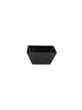 18 x 18 x 8.5 cm Black Square Bowl