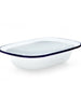 20cm Enamel Oblong Pie Dish Falcon Enamelware