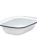 28cm Oblong Pie Dish Falcon Enamelware