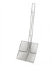 16 cm Fine Mesh Square Skimmer Chrome Plated